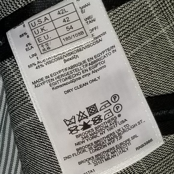 Brooks Brothers Men's Sports Coat Blazer Size 42L - Picture 5 of 9